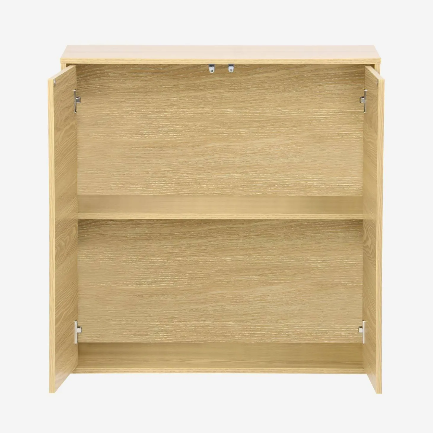 Schrank Aufbewahrungsmodul Holzdekor 2 Türen 70cm