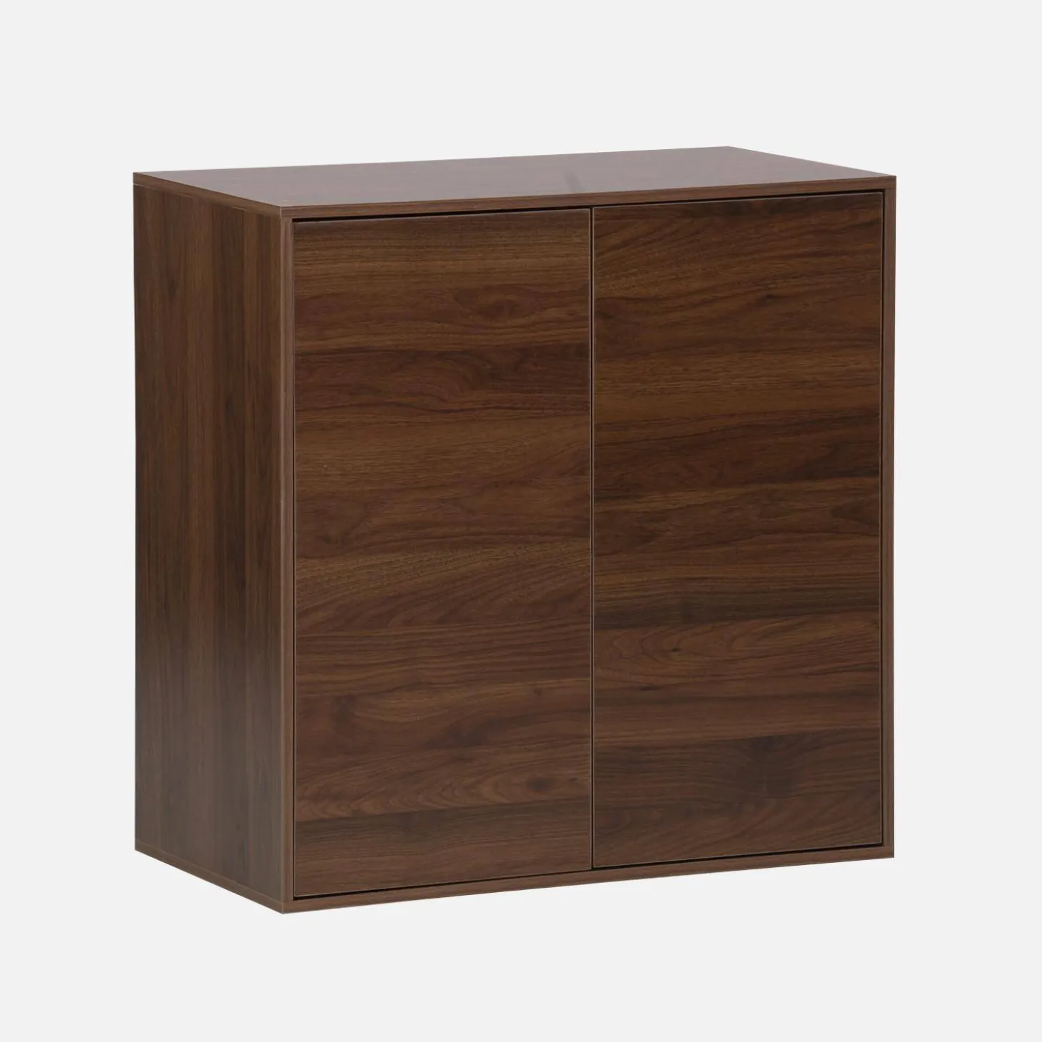 Schrank Aufbewahrungsmodul Holzdekor 2 Türen 70cm