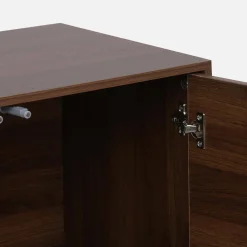 Schrank Aufbewahrungsmodul Holzdekor 2 Türen 70cm