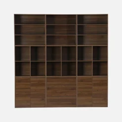 Schrank Aufbewahrungsmodul Holzdekor 2 Türen 70cm