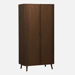 Schrank Holzlook mit Regal und Kleiderstange