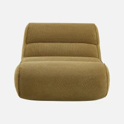 Sessel mit Chenille-Bezug 1-Sitzer