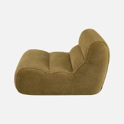 Sessel mit Chenille-Bezug 1-Sitzer