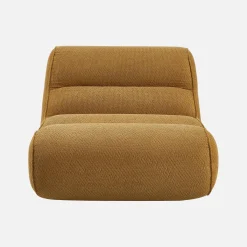 Sessel mit Chenille-Bezug 1-Sitzer