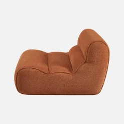 Sessel mit Chenille-Bezug 1-Sitzer