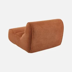 Sessel mit Chenille-Bezug 1-Sitzer