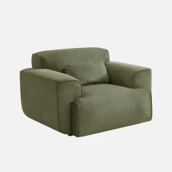 Sessel mit Cordbezug