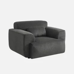 Sessel mit Cordbezug