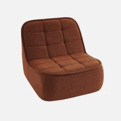 Sessel mit strukturiertem Bouclébezug