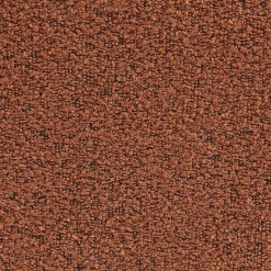 Sessel mit strukturiertem Bouclé-Bezug und Hocker