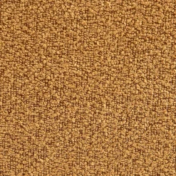Sessel mit strukturiertem Bouclé-Bezug und Hocker