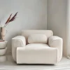 Sessel mit Teddy Bouclé-Bezug