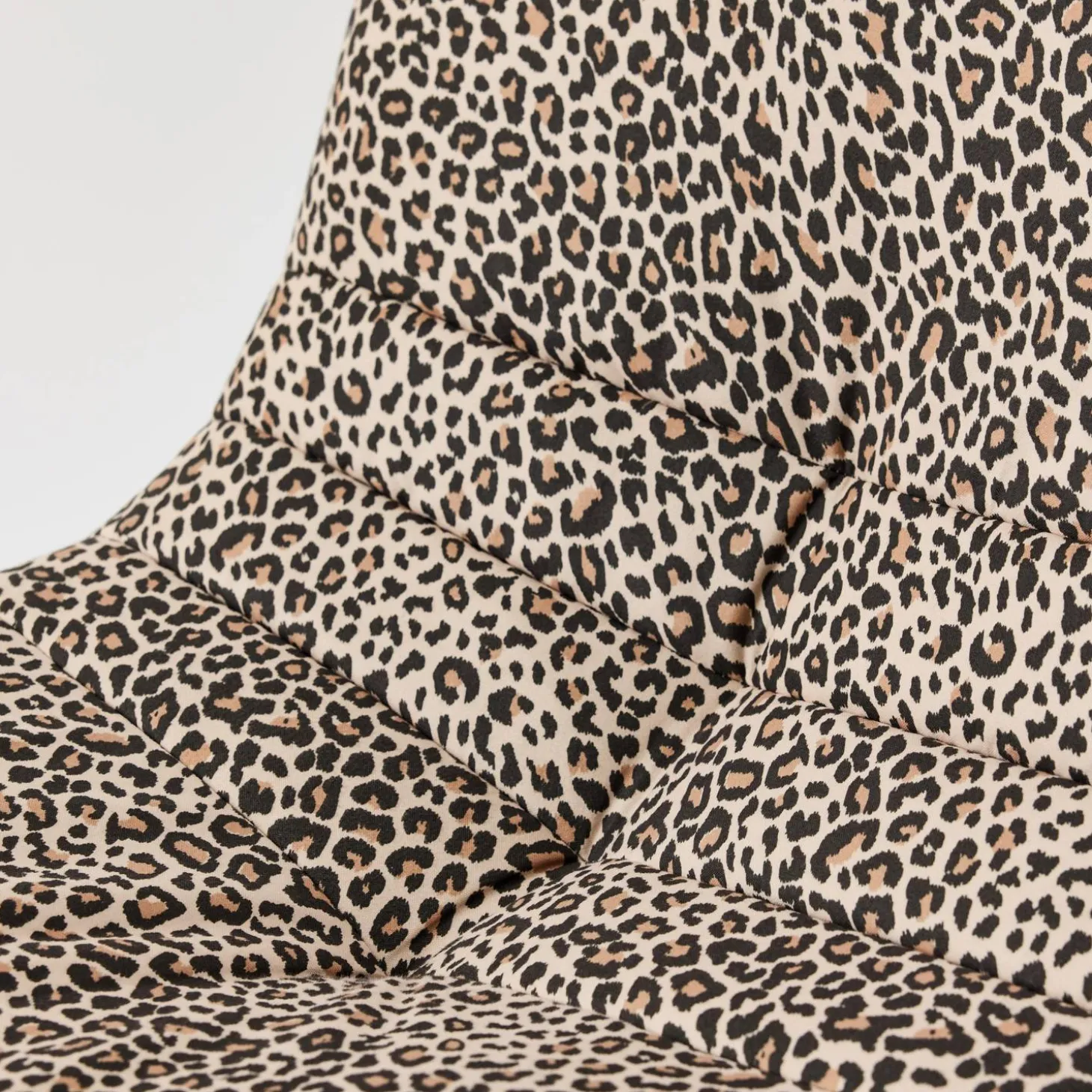 Sessel ohne Armlehne Bezug mit Leopardenmuster