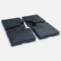 Set mit 4 quadratischen Platten 51,5x51,5 cm