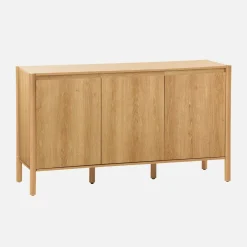 Sideboard Holzdekor 3 Türen 140 cm