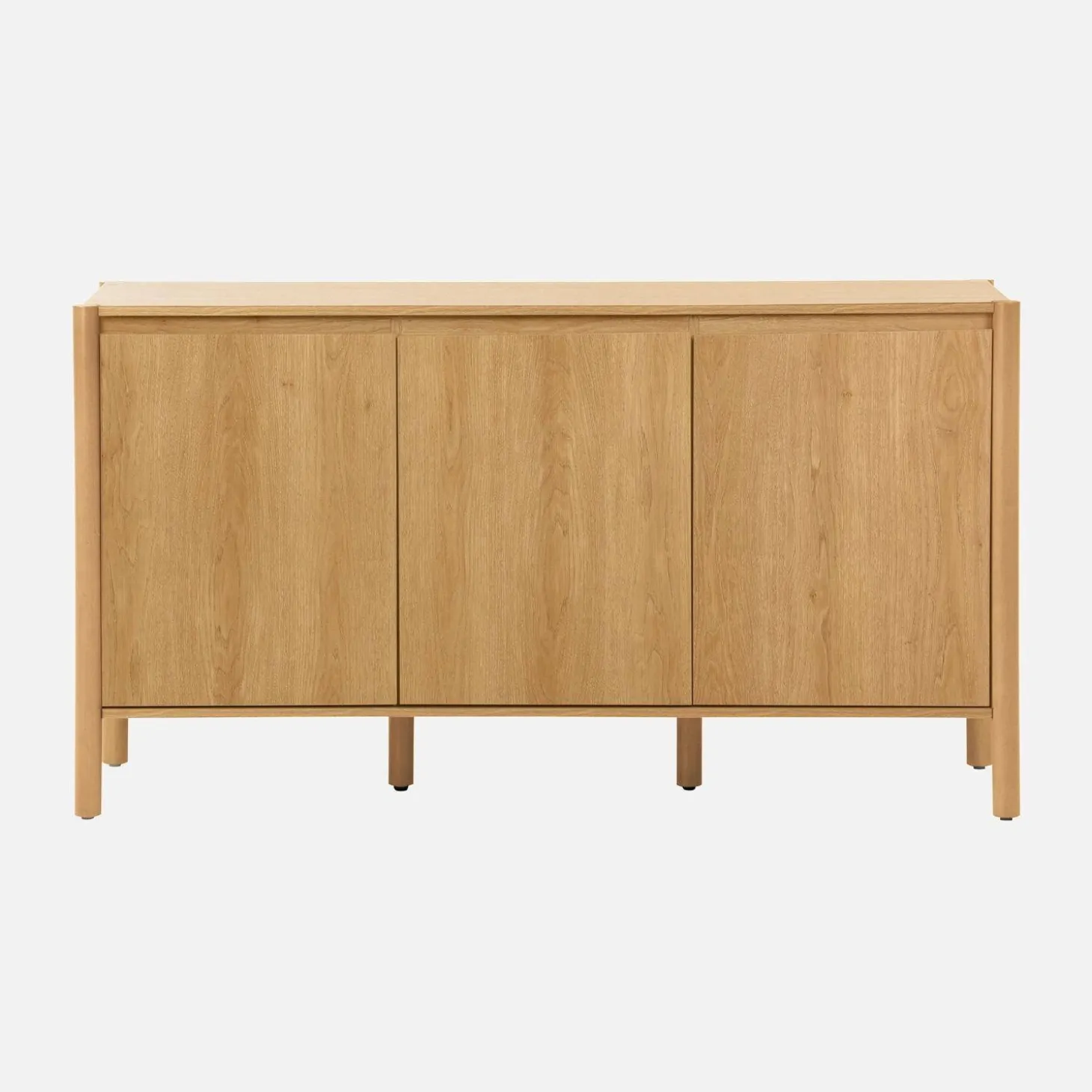 Sideboard Holzdekor 3 Türen 140 cm