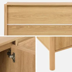 Sideboard Holzdekor 3 Türen 140 cm