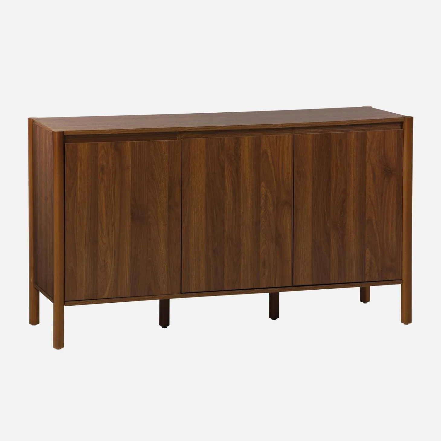 Sideboard Holzdekor 3 Türen 140 cm