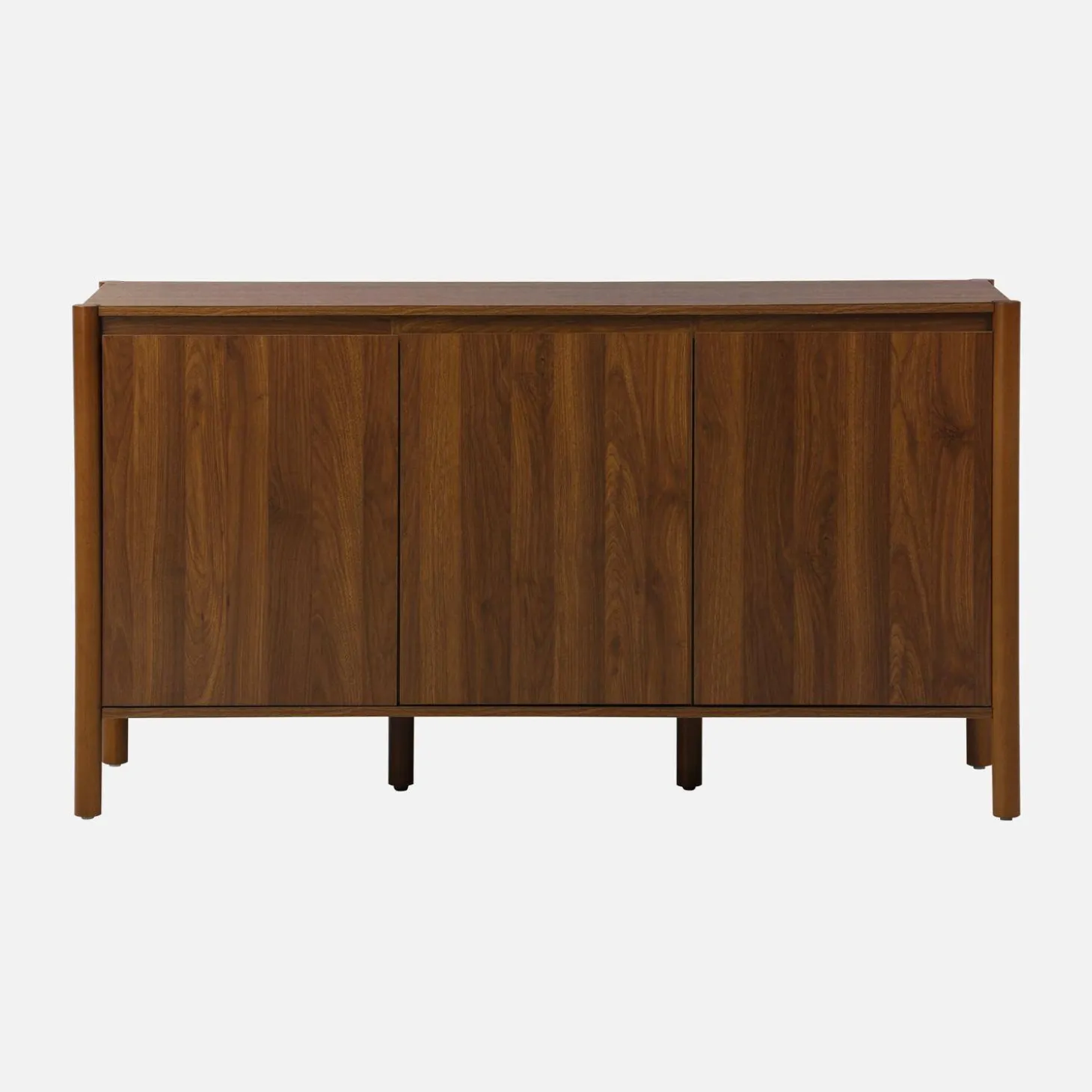 Sideboard Holzdekor 3 Türen 140 cm