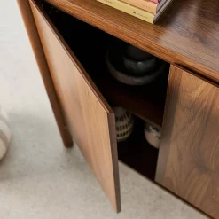 Sideboard Holzdekor 2 Türen 80 cm