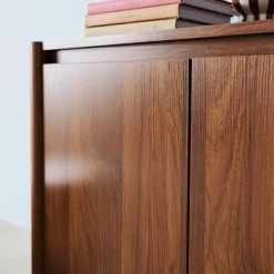 Sideboard Holzdekor 2 Türen 80 cm