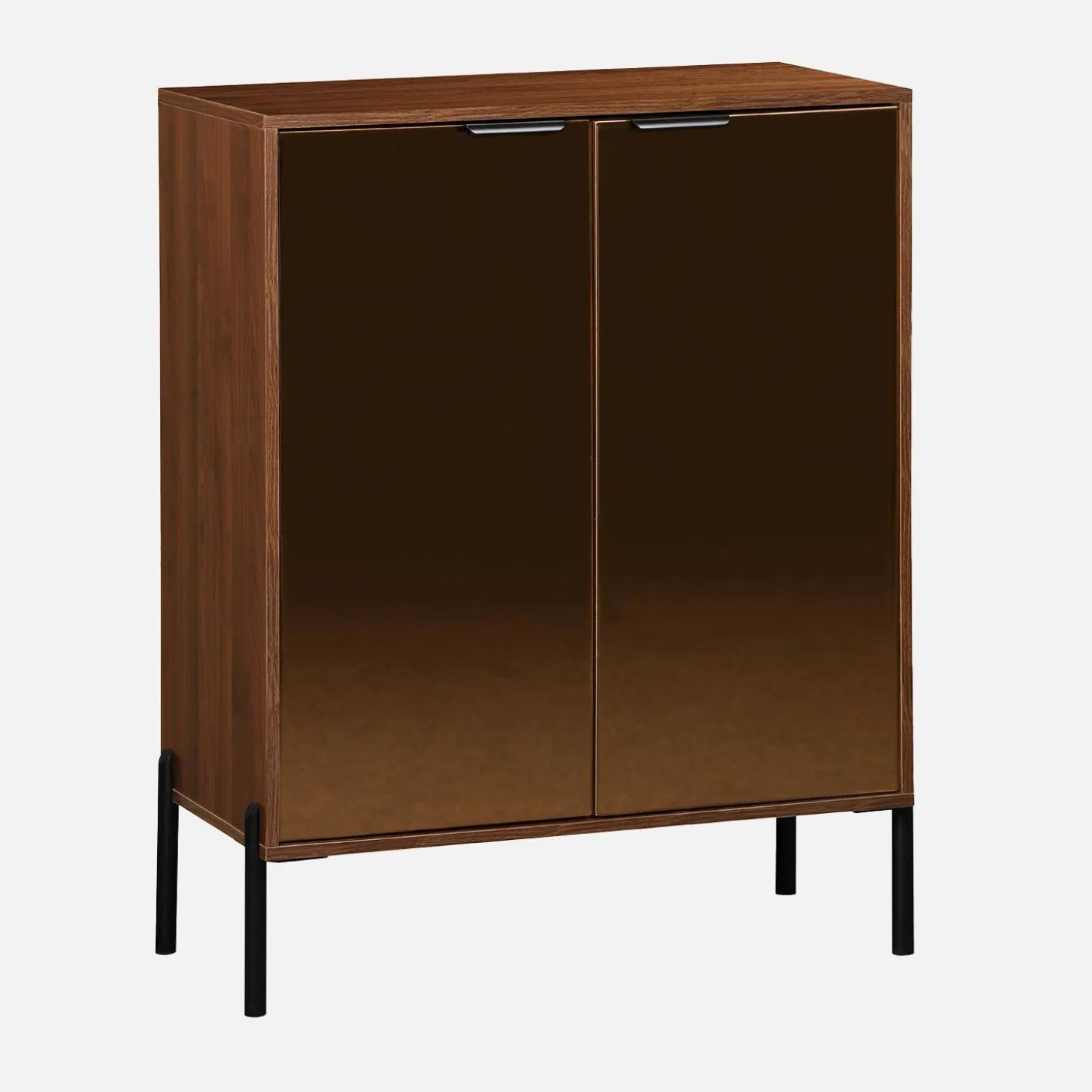 Sideboard im Vintage-Stil mit Nussbaumholzoptik