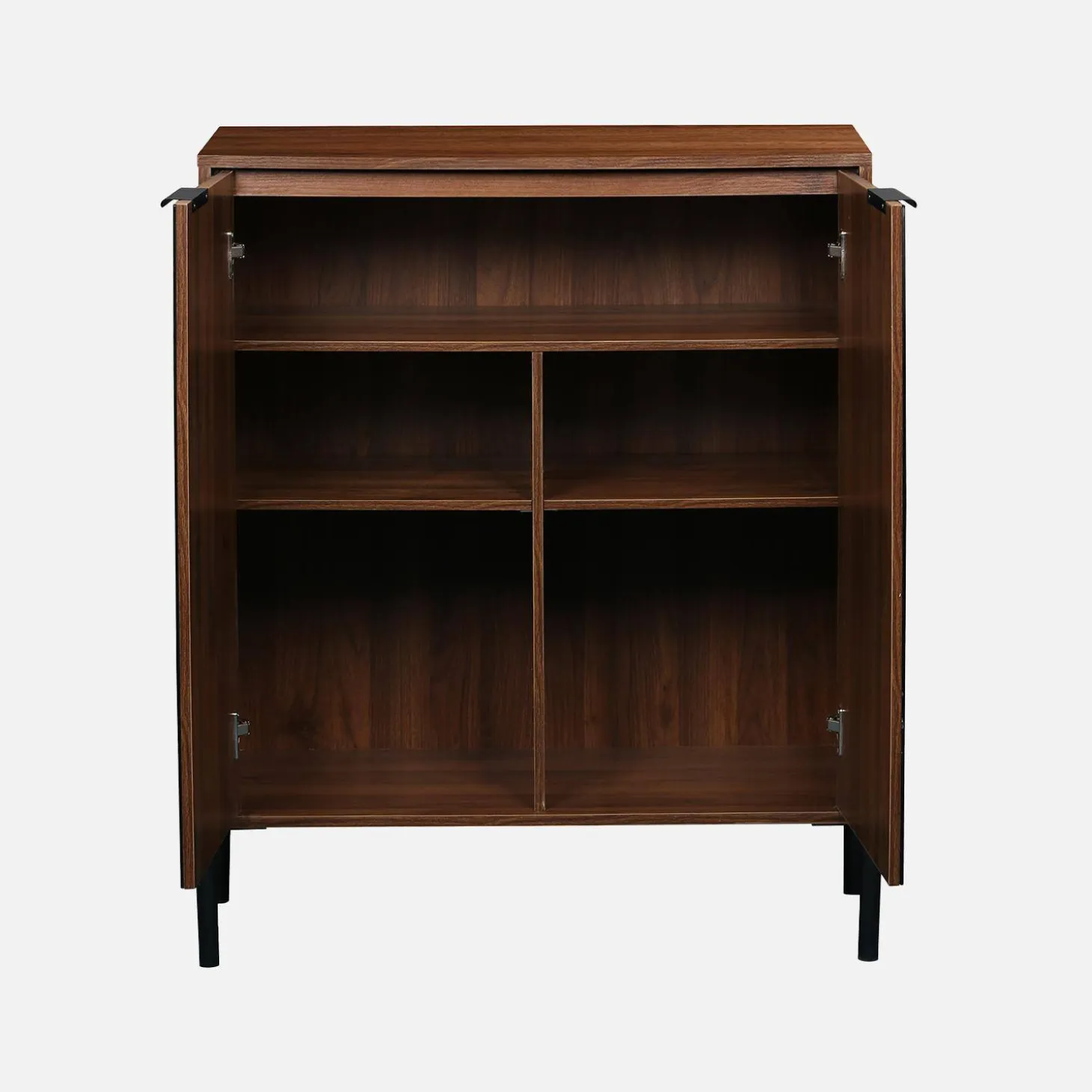 Sideboard im Vintage-Stil mit Nussbaumholzoptik