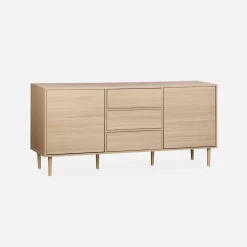 Sideboard in Holzoptik mit 2 Türen 160 cm