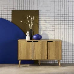 Sideboard 3 Türen und 3 Einlegeböden, 120 cm
