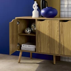 Sideboard 3 Türen und 3 Einlegeböden, 120 cm