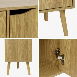 Sideboard 3 Türen und 3 Einlegeböden, 120 cm