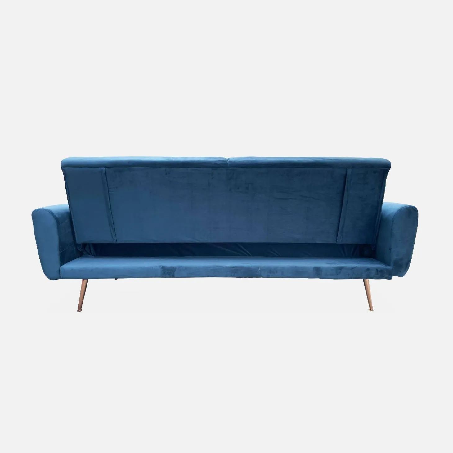 2-3-Sitzer Design Sofa mit Samtbezug