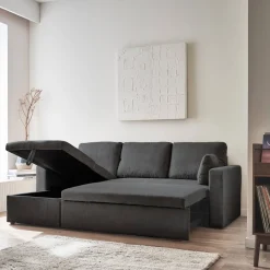 3-Sitzer Ecksofa mit Schlaffunktion