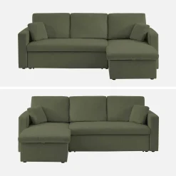 3-Sitzer Ecksofa mit Schlaffunktion