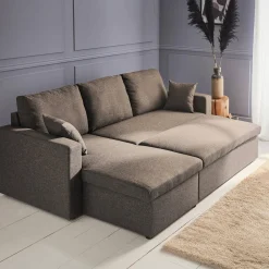 3-Sitzer Ecksofa mit Schlaffunktion