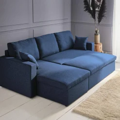3-Sitzer Ecksofa mit Schlaffunktion