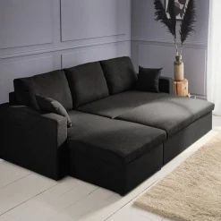 3-Sitzer Ecksofa mit Schlaffunktion