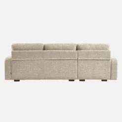 3-Sitzer Ecksofa Recamiere links mit Stoffbezug