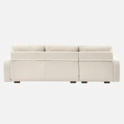 3-Sitzer Ecksofa Recamiere links mit Stoffbezug