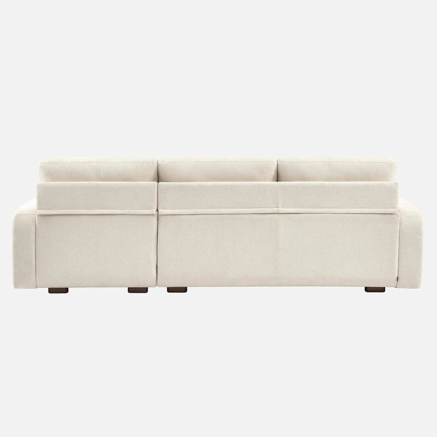 3-Sitzer Ecksofa Recamiere rechts mit Stoffbezug