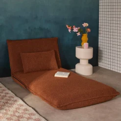 1-Sitzer Schlafsessel mit Bezug aus strukturiertem Bouclé
