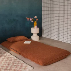 1-Sitzer Schlafsessel mit Bezug aus strukturiertem Bouclé