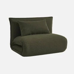 1-Sitzer Schlafsessel mit Bezug aus strukturiertem Bouclé