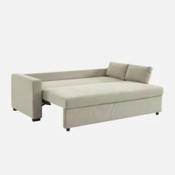 3-Sitzer Schlafsofa Chenille-Bezug