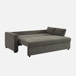 3-Sitzer Schlafsofa Chenille-Bezug