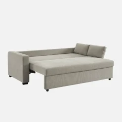 3-Sitzer Schlafsofa Chenille-Bezug