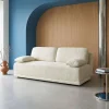 3-Sitzer-Schlafsofa mit Bouclé-Bezug und Stauraum