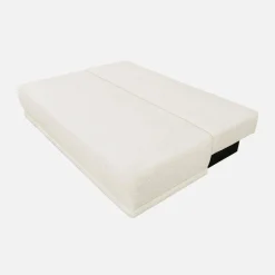 3-Sitzer-Schlafsofa mit Bouclé-Bezug und Stauraum
