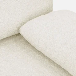 3-Sitzer-Schlafsofa mit Bouclé-Bezug und Stauraum