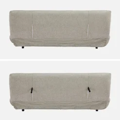 3-Sitzer Schlafsofa mit Chenille-Bezug